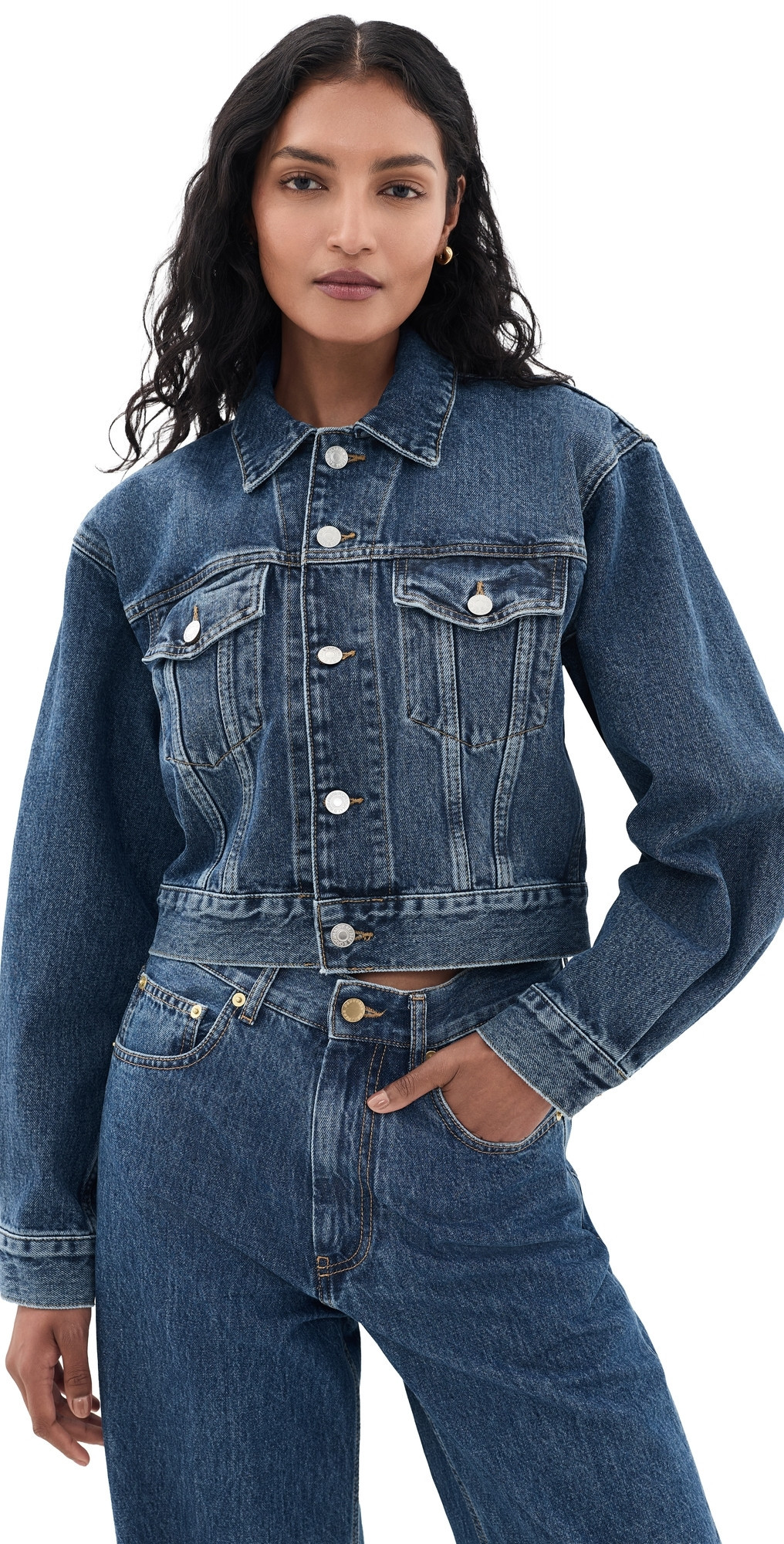 RE/DONE A Frame Denim Jacket SONOMA INDIGO L | Shopbop
