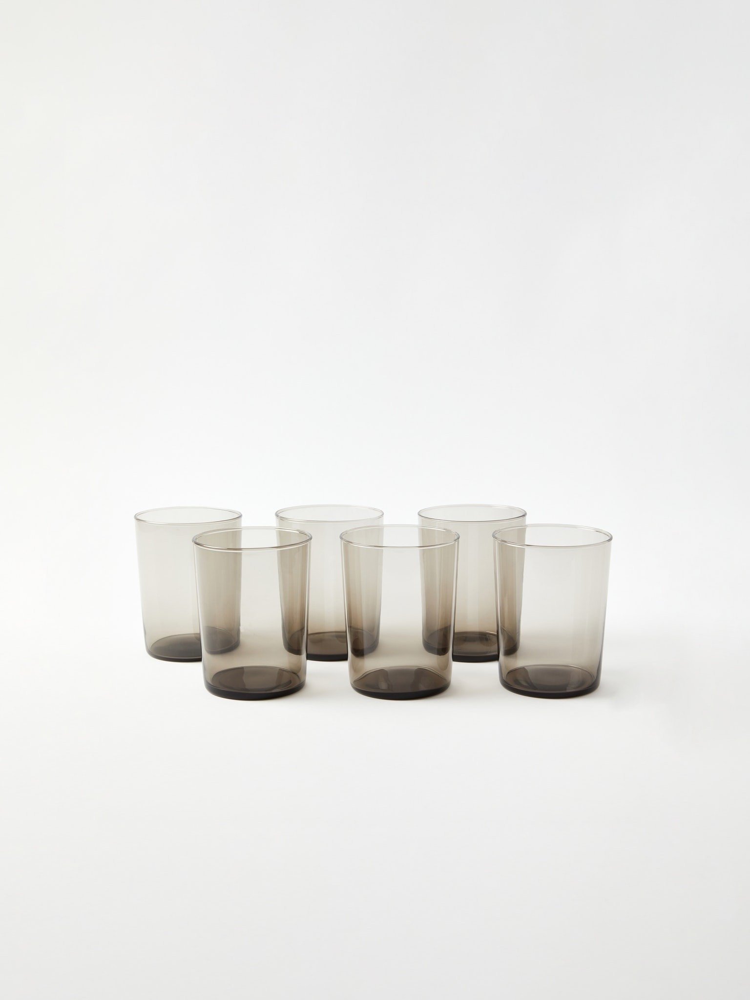 Chroma Large Glass Tumbler, Set of 6 | Verishop