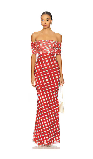 Mccall Dress in Rust Dot | Revolve Clothing (Global)