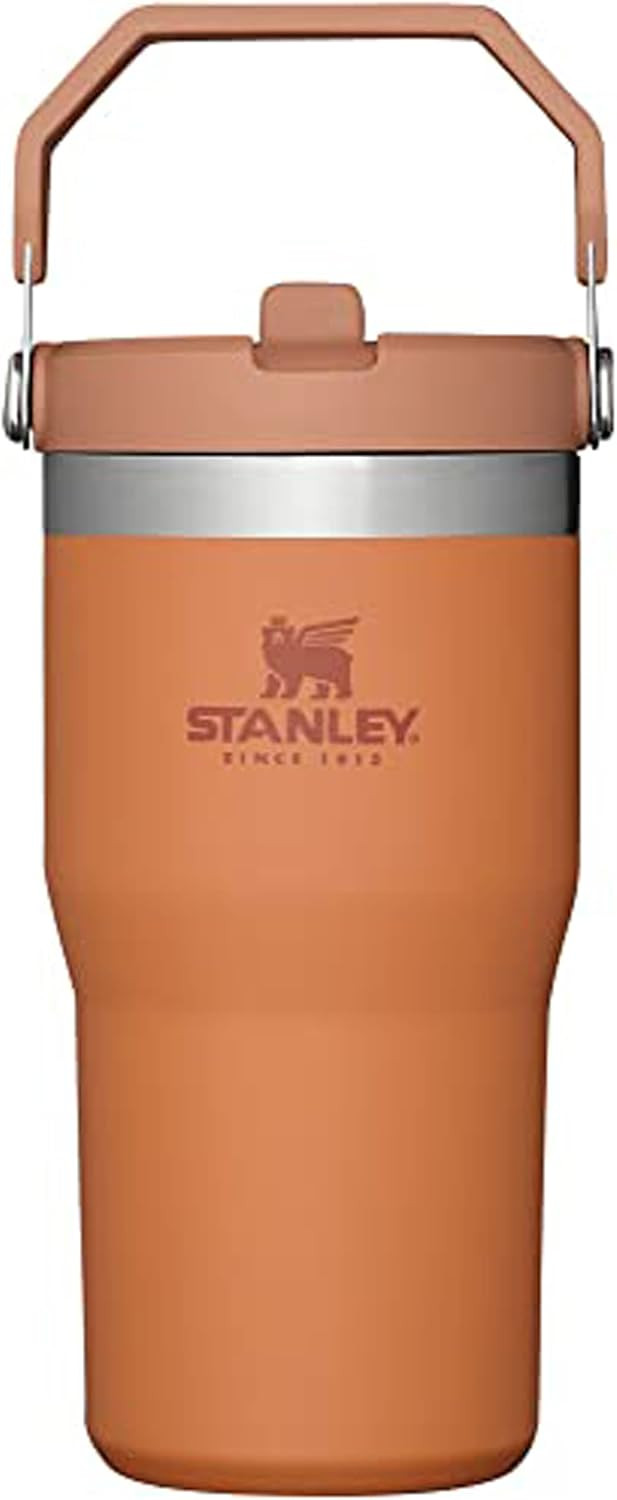 Stanley IceFlow Flip Straw Tumbler with Handle | Twist On Lid and Flip Up Straw | Leak Resistant ... | Amazon (US)