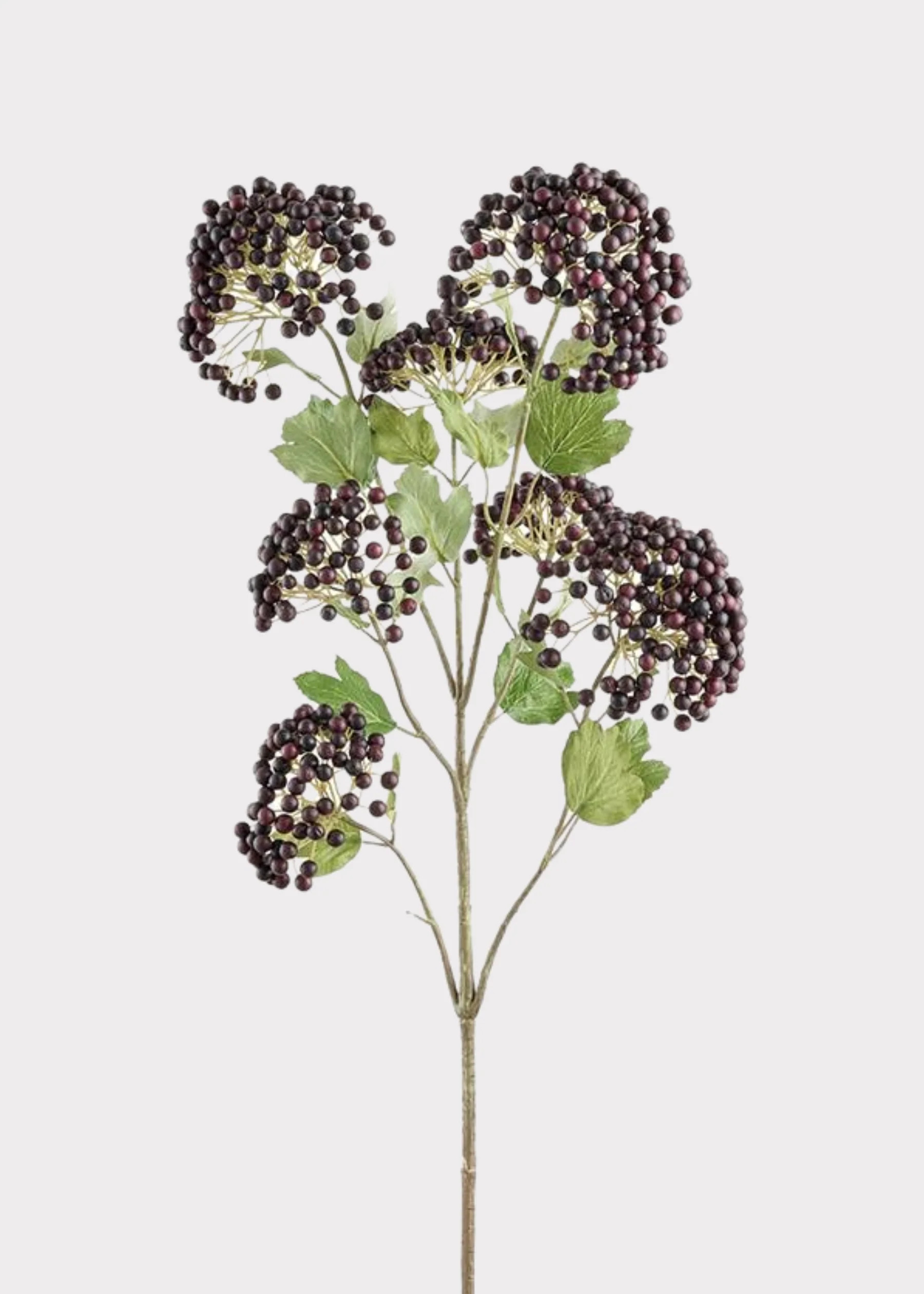 Faux Berry Branch in Burgundy | Artificial Berries | Afloral | Afloral