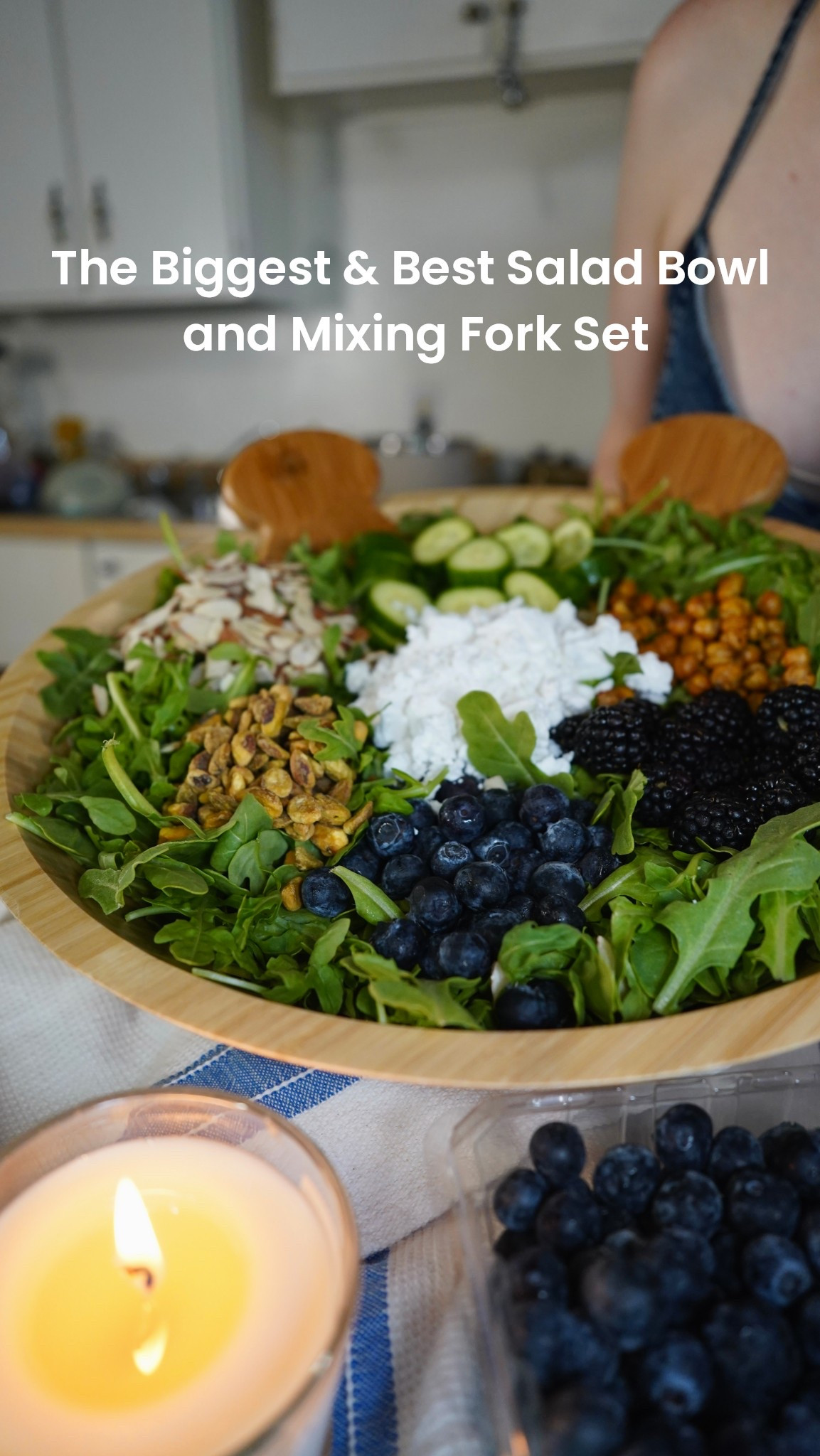 This salad bowl and mixing fork set has really changed the game for me and makes me look forward to  salads. 

#LTKFindsUnder50 #LTKFindsUnder100 #LTKHome