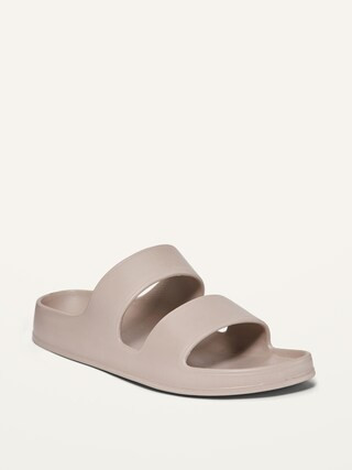 Solid-Color EVA Double-Strap Slide Sandals for Women | Old Navy (US)