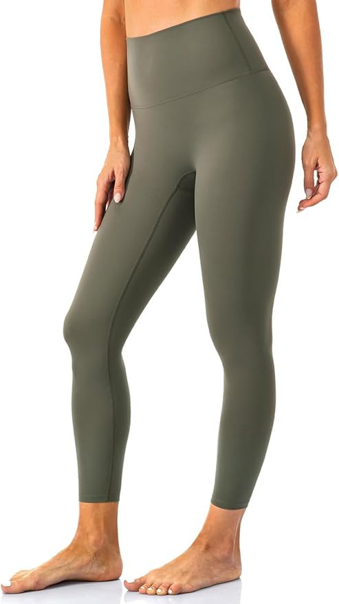 Lavento Women's All Day Soft Yoga Leggings 23"/ 25"/ 28" - No Front Seam Workout Active Legging f... | Amazon (US)