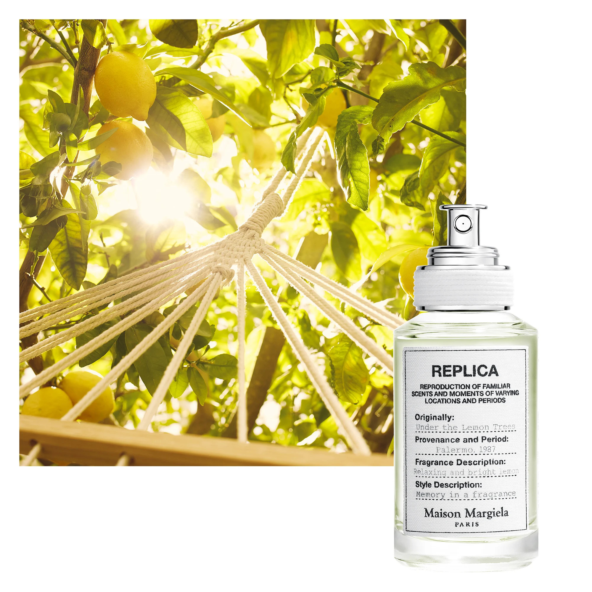 Maison Margiela Fragrances Replica Under the Lemon Trees EDT Official | 1.05 oz/ 30ml | Fragrance for Women & Men | Maison Margiela Fragrances