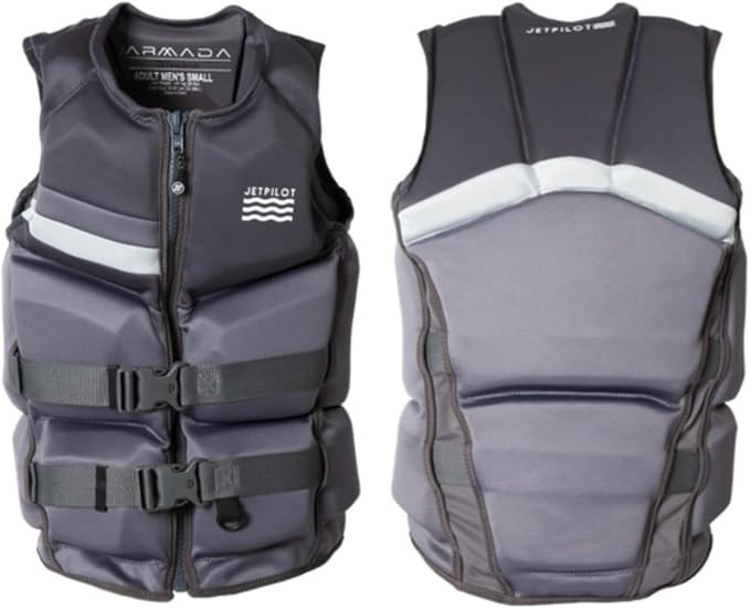 Jet Pilot Men's Armada CGA Life Vest - XL, Grey, JP24234-XL-DRKGRY | Amazon (US)