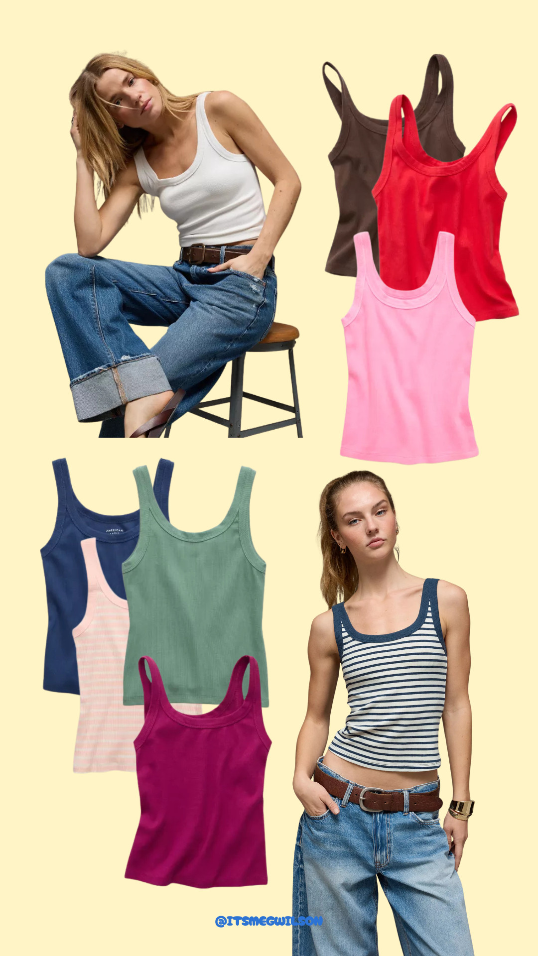 cutest basic tank - will wear these all summer long!  

 