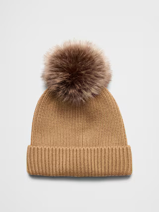 Ribbed Pom Beanie | Banana Republic Factory
