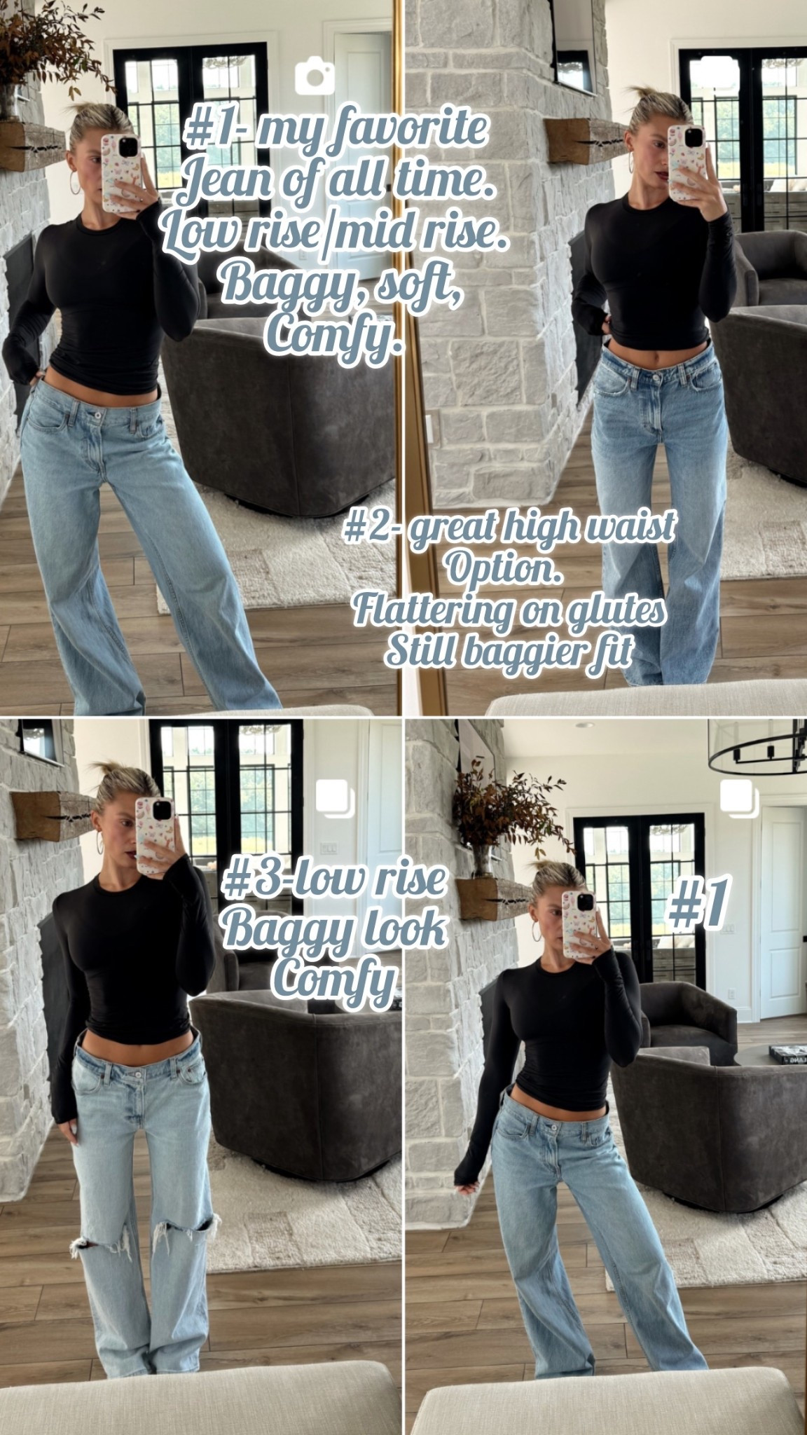 My top 3 favorite Abercrombie jeans EVER! They will be in the correct order I numbered them down below! Use code denimaf for additional 15% off 

#LTKSeasonal #LTKSaleAlert #LTKStyleTip