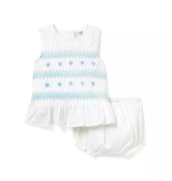 Baby Floral Smocked Matching Set | Janie and Jack