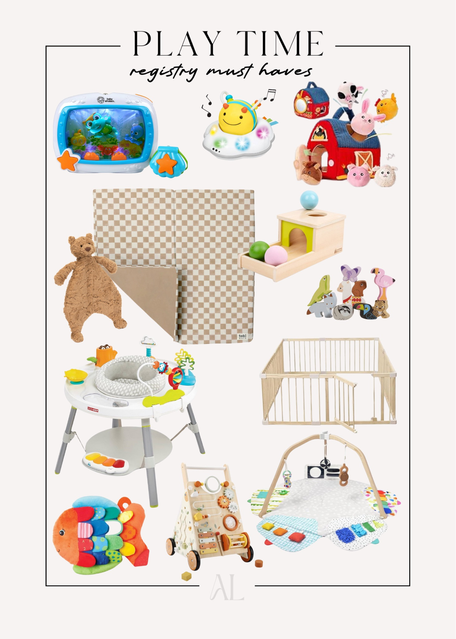 Building a Baby Registry? Make sure not to skip these essentially baby things! 

#babyregistrymusthaves #babyregistry #registrymusts #babyessentials #babytoys #activitycenter #lovevery #woodplaypen #fisherprice #babyeinstein

#LTKFamily #LTKBump #LTKBaby