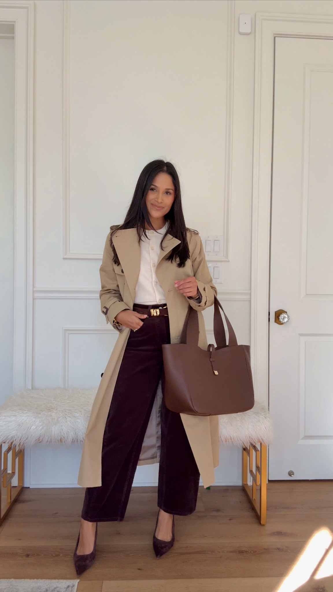 How cute are these barrel corduroy pants from @spanx. I’m wearing the size petite small so they’re the perfect length —they’re also super stretchy in the waist.
Take 15% OFF my pants with code: HAUTEXSPANX
Take 20% OFF my bag with code: HAUTE20
#spanx #giginewyork   

#LTKStyleTip #LTKPetite #LTKItBag