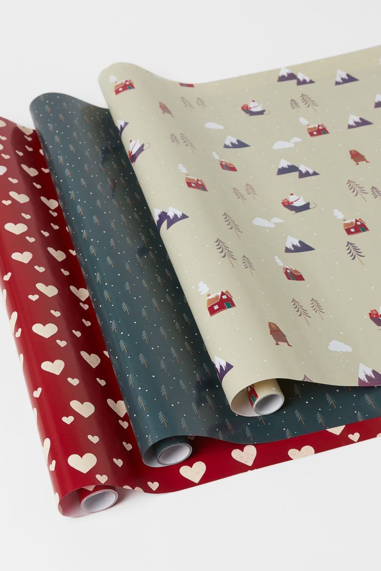 3-pack Gift Wrap | H&M (US + CA)