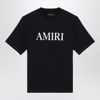 Amiri schwarzes Baumwoll -T -Shirt mit Logo | Balardi (US & Canada)