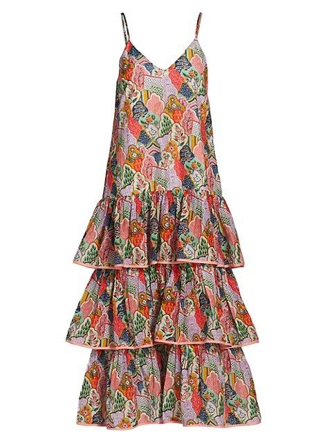 Vena Printed Slip Dress | Saks Fifth Avenue