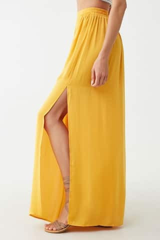 Satin Maxi Skirt | Forever 21 (US)