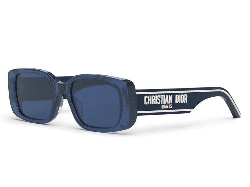 WILDIOR S2U Blue Rectangle Sunglasses | SOLSTICE