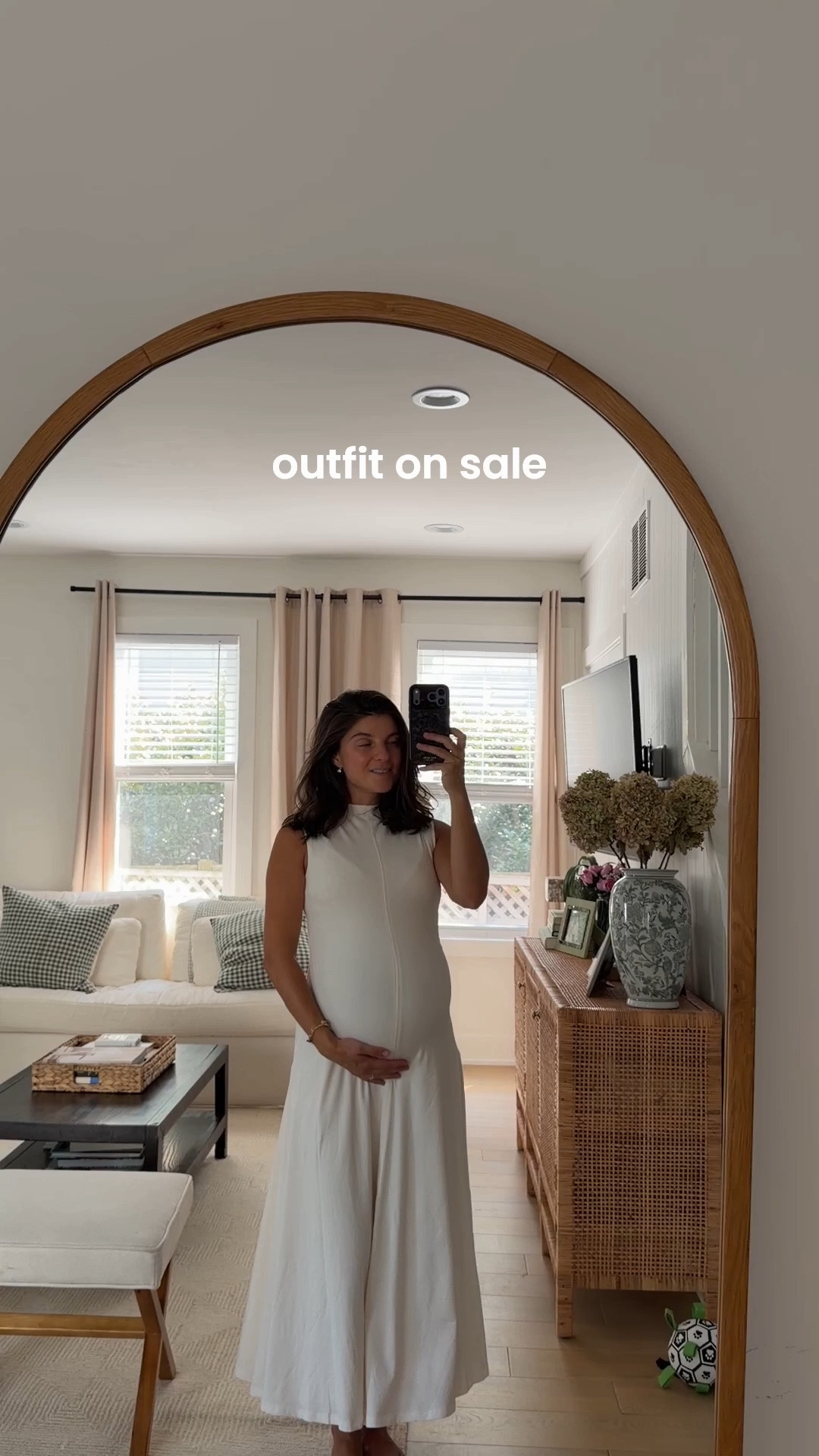 code AFVIVIANE for extra 15% off! wearing small petite in this dress, it’s super stretchy and so flattering. Also comes in black

#LTKSaleAlert #LTKBump #LTKPetite