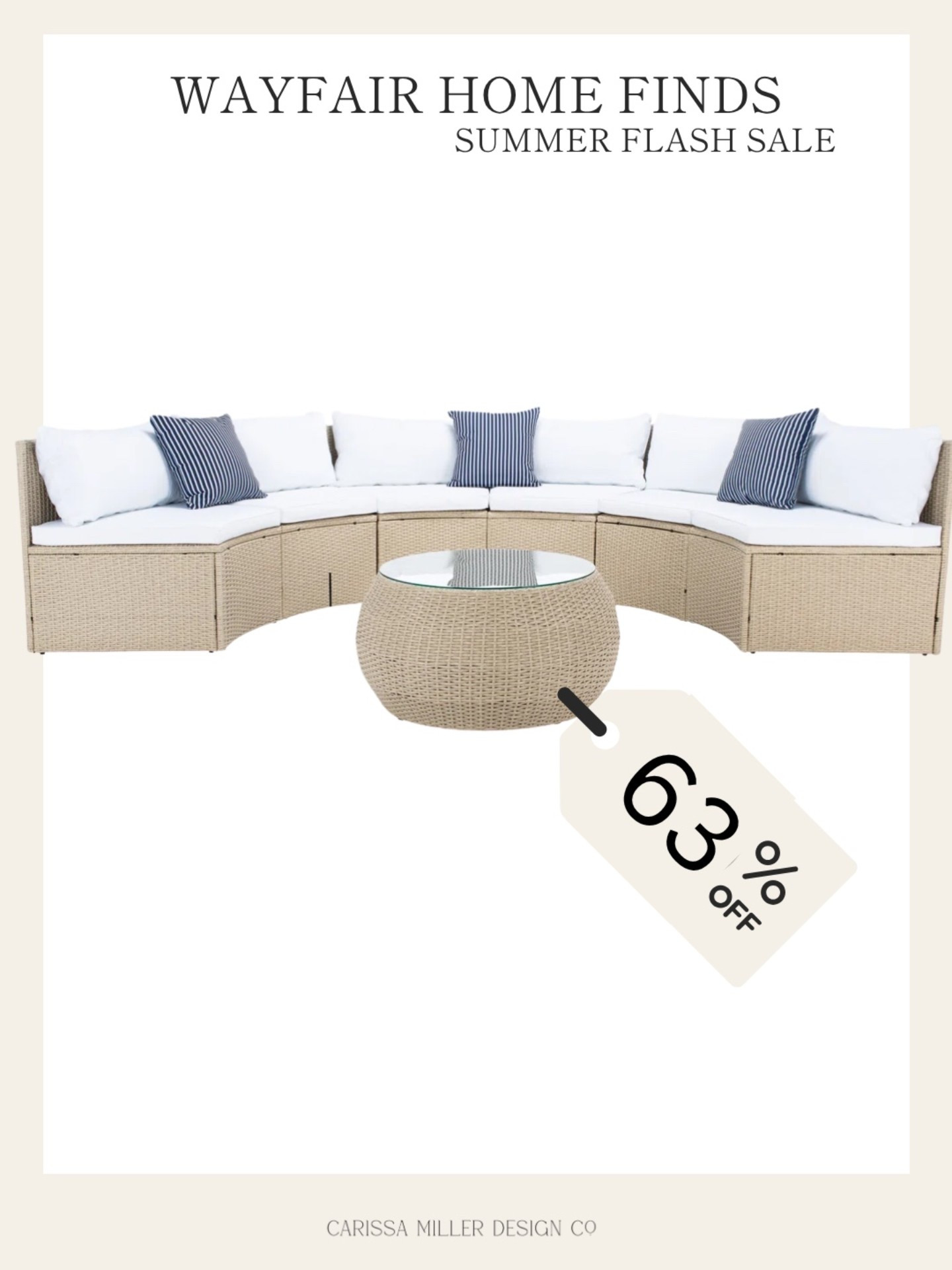 This set is a great option if you’re looking to upgrade your outdoor furniture!