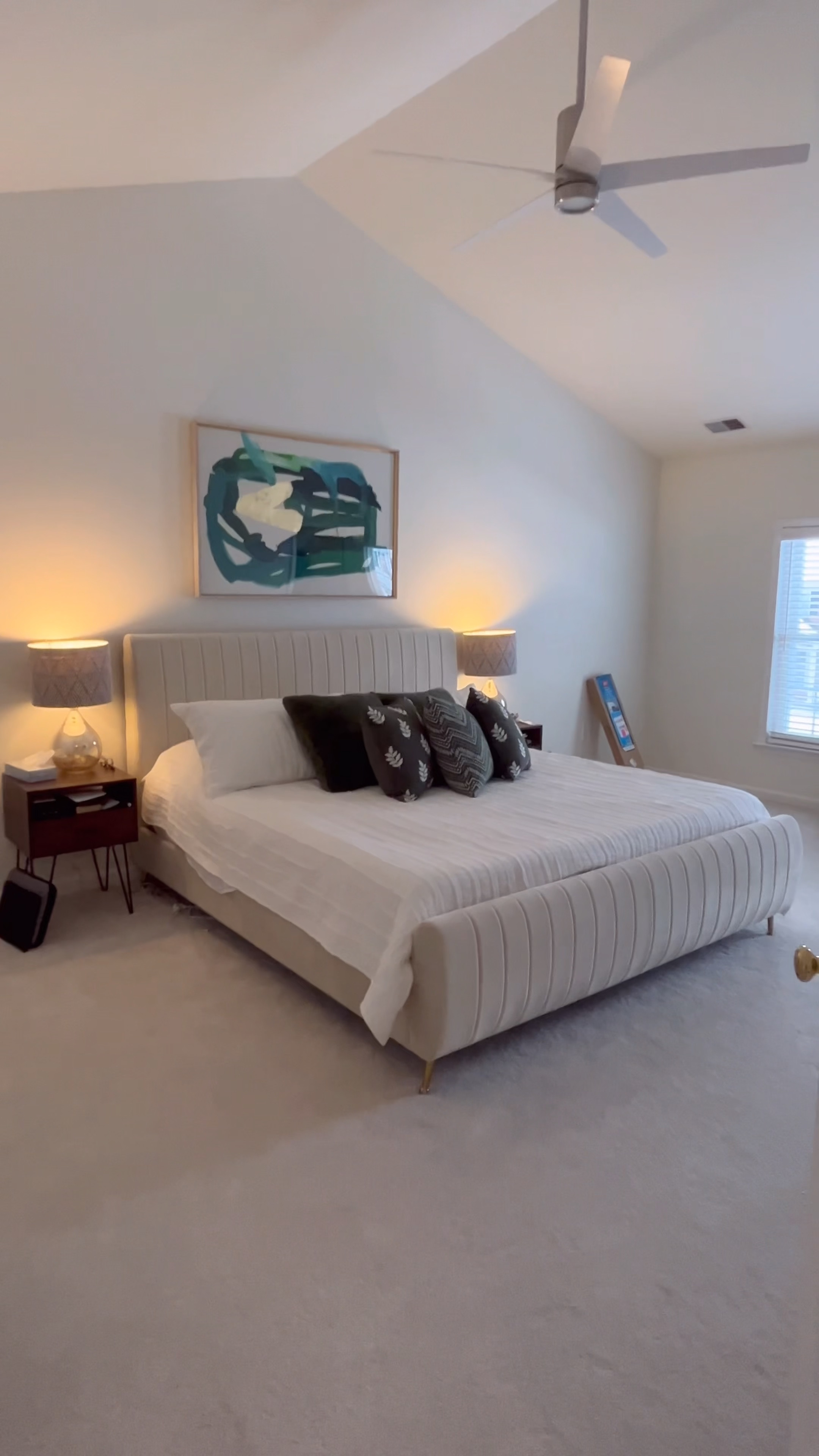 This bedroom is going to see a ton of updates but here it is with our old furniture 

#LTKhome