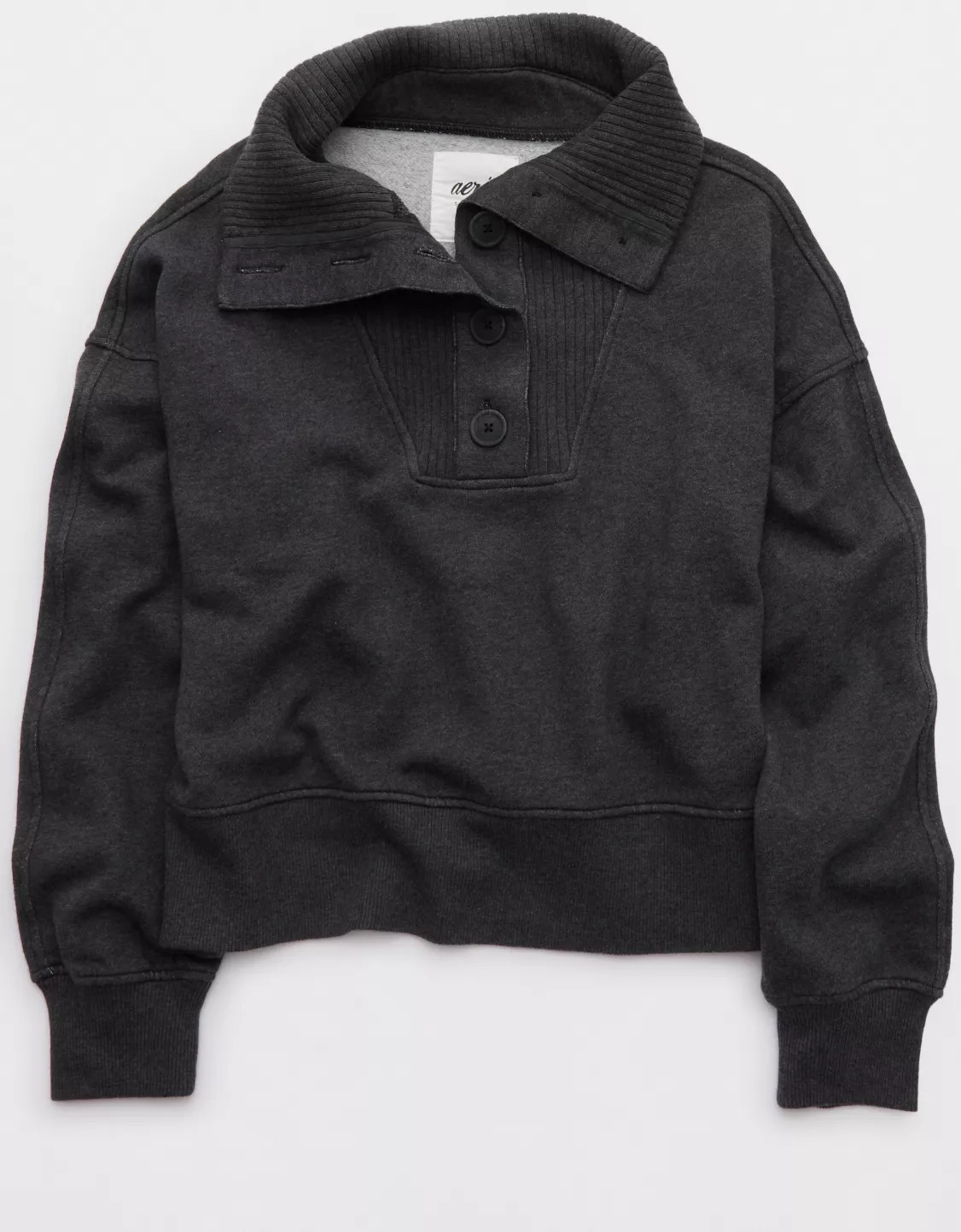Aerie Best Button Sweatshirt | Aerie