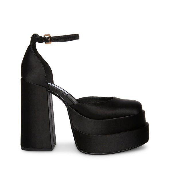 CHARLIZE BLACK SATIN | Steve Madden (US)