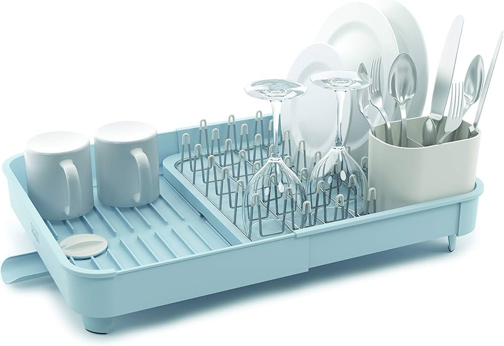 Joseph Joseph Extend Expandable Dish Rack - Grey Blue 85115 | Amazon (US)