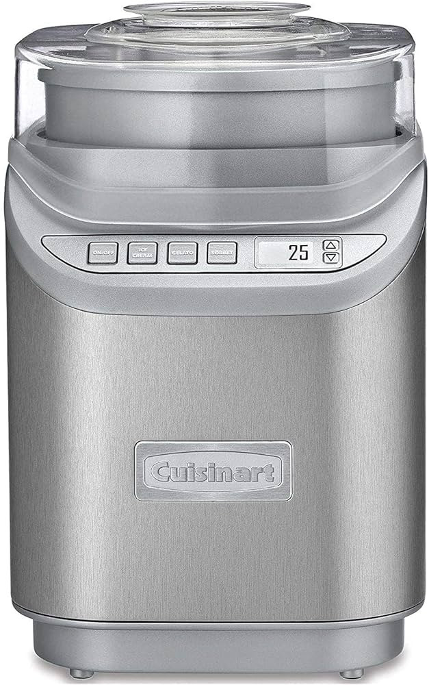 Cuisinart Ice Cream Maker Machine, 2 Quart, Cool Creations Frozen Yogurt, Gelato, Sorbet Maker, L... | Amazon (US)