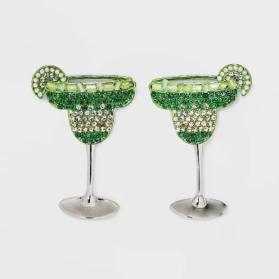 SUGARFIX by BaubleBar 'In the Limelight' Statement Earrings - Green | Target