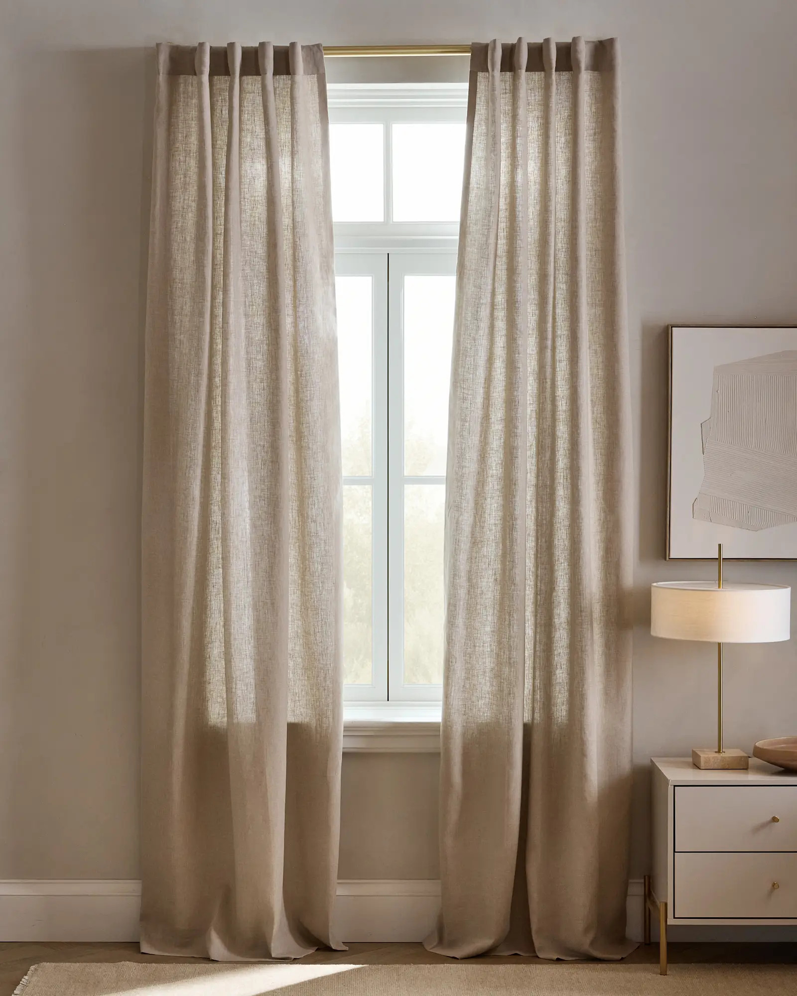 European Linen Curtain | Quince