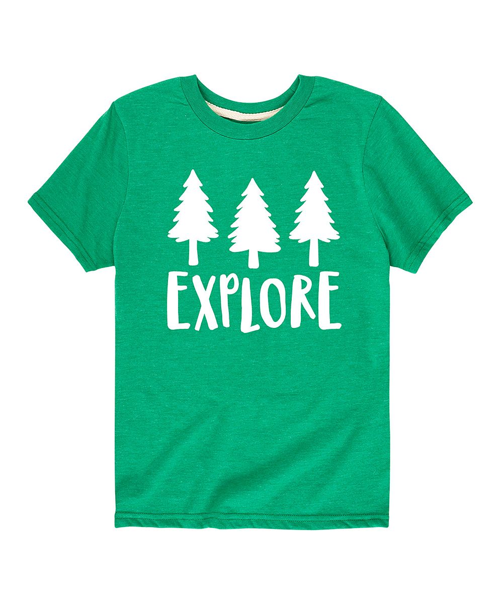 Kelly Green 'Explore' Tee - Toddler & Kids | zulily