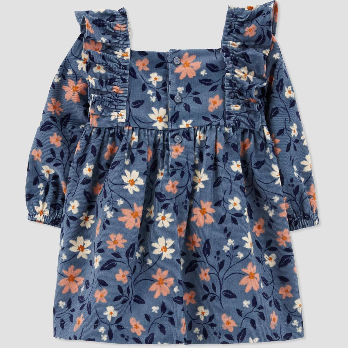 Carter's Just One You® Baby Girls' Floral Cord Dress - Blue | Target