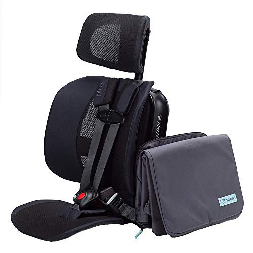 WAYB Pico Travel Car Seat - Lightweight, Portable, Foldable - Perfect for Airplanes, Rideshares, and Road Trips - Forward Facing for Kids 22-50 lbs. and 30-45” | Amazon (US)