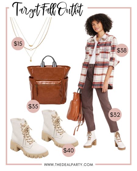 Target Fashion | Target Fall Fashion | Shacket | White Boots | White Booties | Date Night

#LTKSeasonal #LTKunder100 #LTKunder50