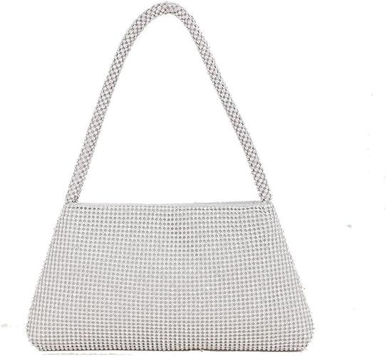 Rhinestone Clutch Purses for Women Bling handbag Crystal Evening Bag | Amazon (US)