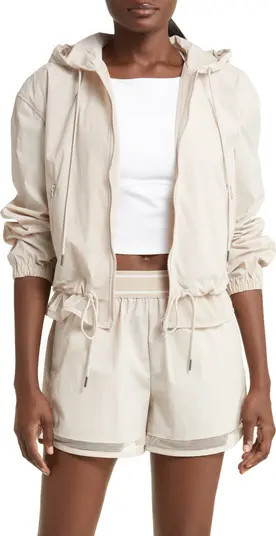 Zella Hybrid Ventilated Hooded Jacket | Nordstrom | Nordstrom