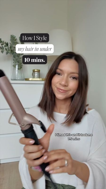 How I style my hair in under 10
Mins! 

Using my bargain under £25 curling iron from Amazon - it heats up super quick, and has lasted 5 years! Works worldwide too ☺️

Amazon finds, hair tutorial, lob styling, lob hair cut, everyday waves, quick hairstyle, 

#LTKfindsunder50 #LTKeurope #LTKbeauty