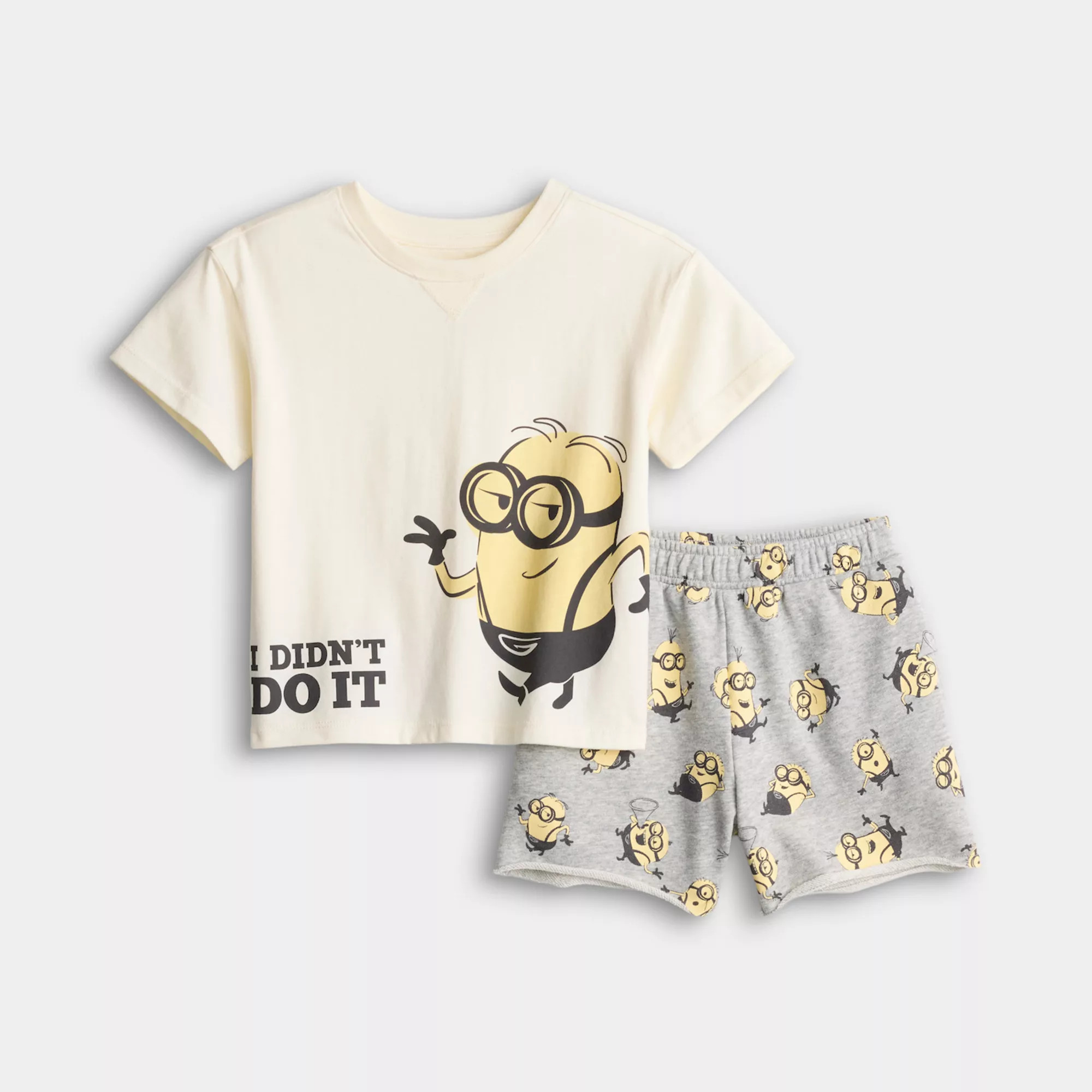 Toddler Grayson Threads Kids The Label Minions 2-Piece Tee & Shorts Set | Kohl's