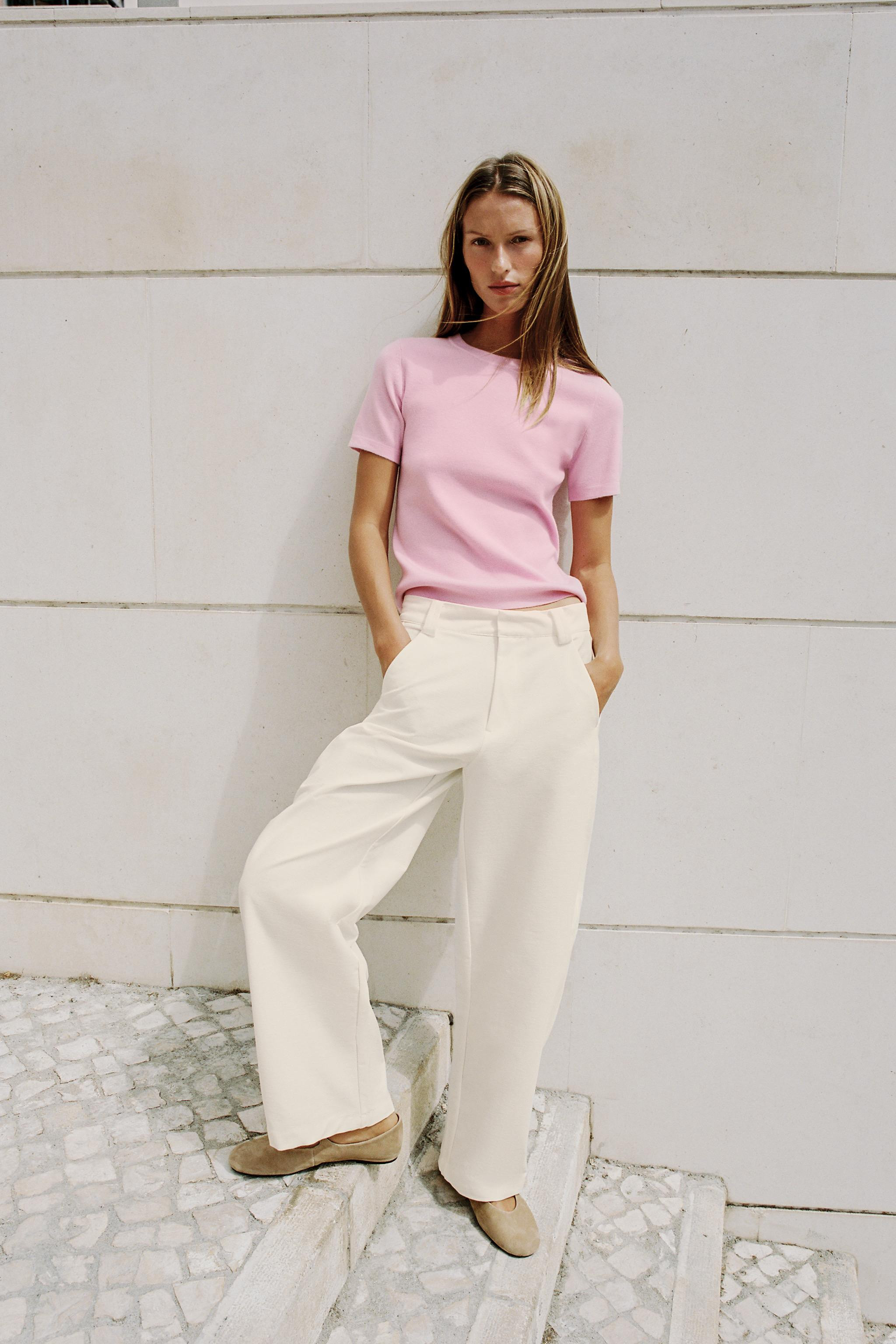 SOFT-TOUCH KNIT TOP | Zara UK