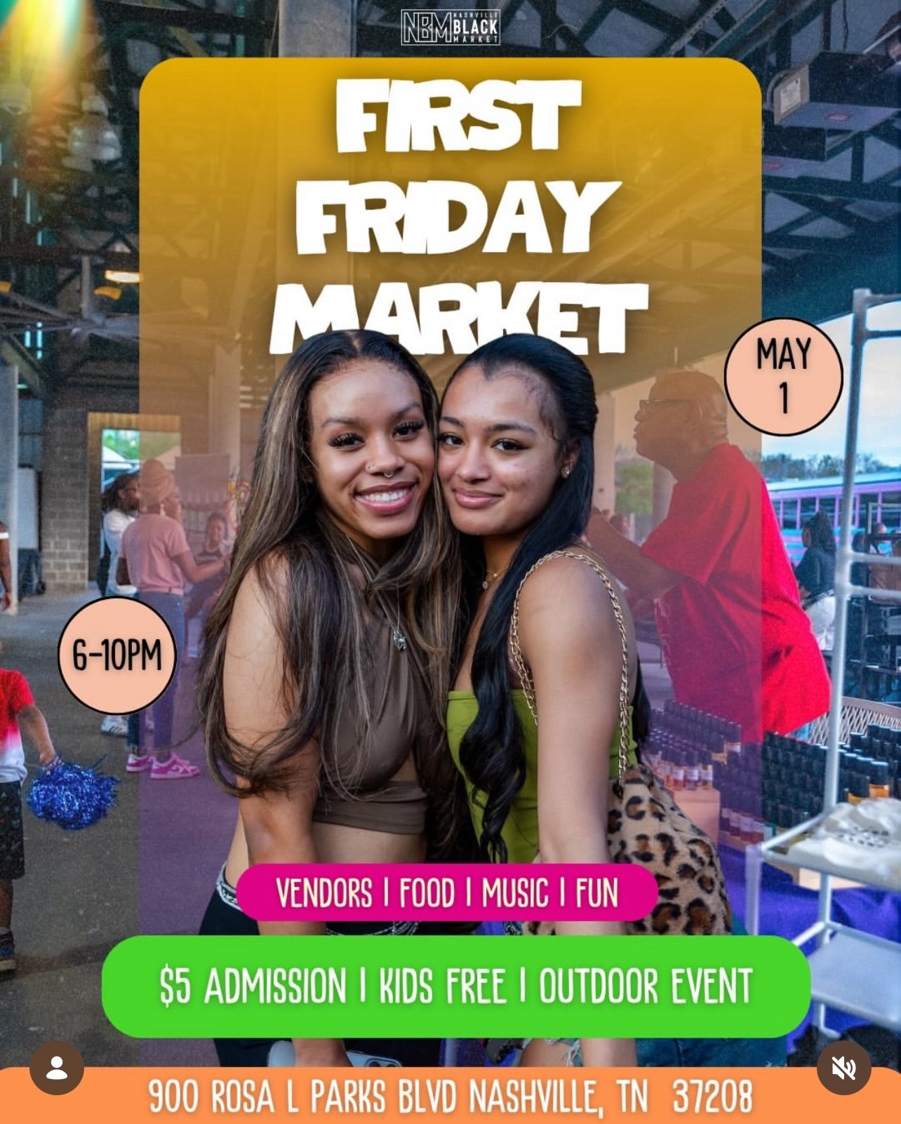 1st Fridays $5 