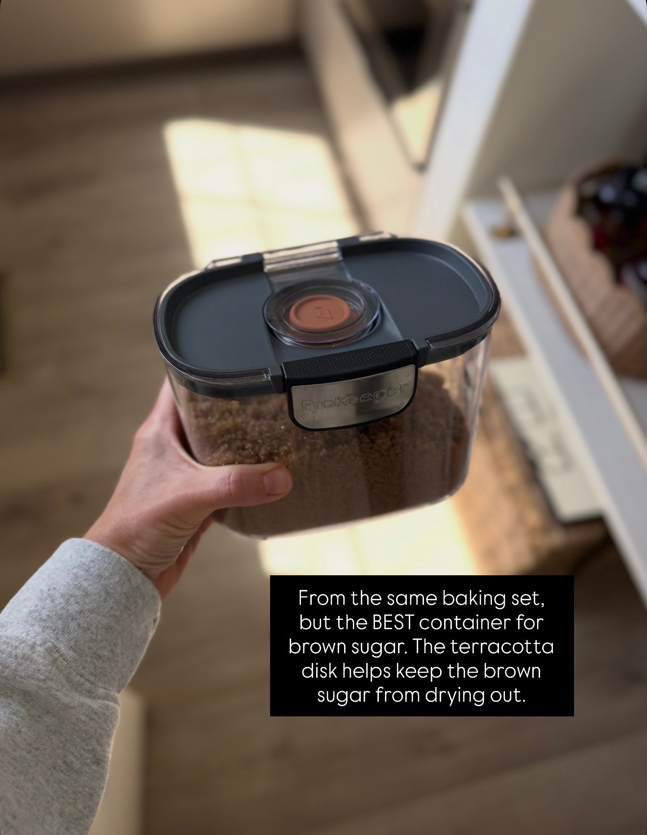 The best container for brown sugar! The terracotta disk keeps the brown sugar from drying out. On sale!

#LTKHome #LTKSaleAlert