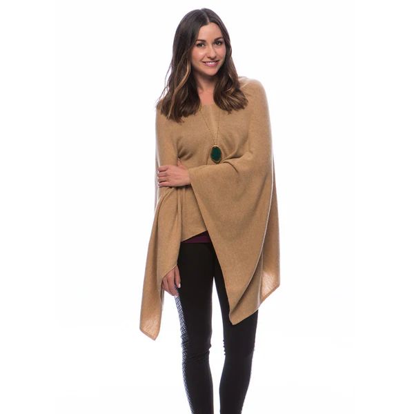 Cashmere Pullover Poncho | Bed Bath & Beyond