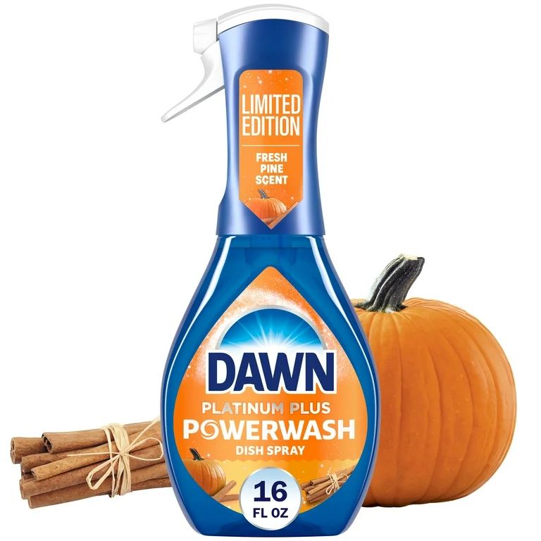 Dawn Powerwash Spray, Dish Soap, Dishwashing Liquid, Pumpkin Spice, 1 Starter Kit, 16 Fl Oz | Walmart (US)