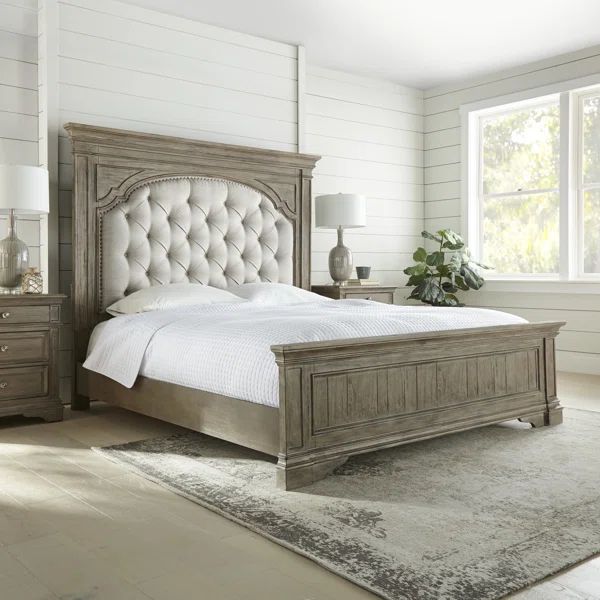 Hetton Upholstered Standard Bed | Wayfair North America