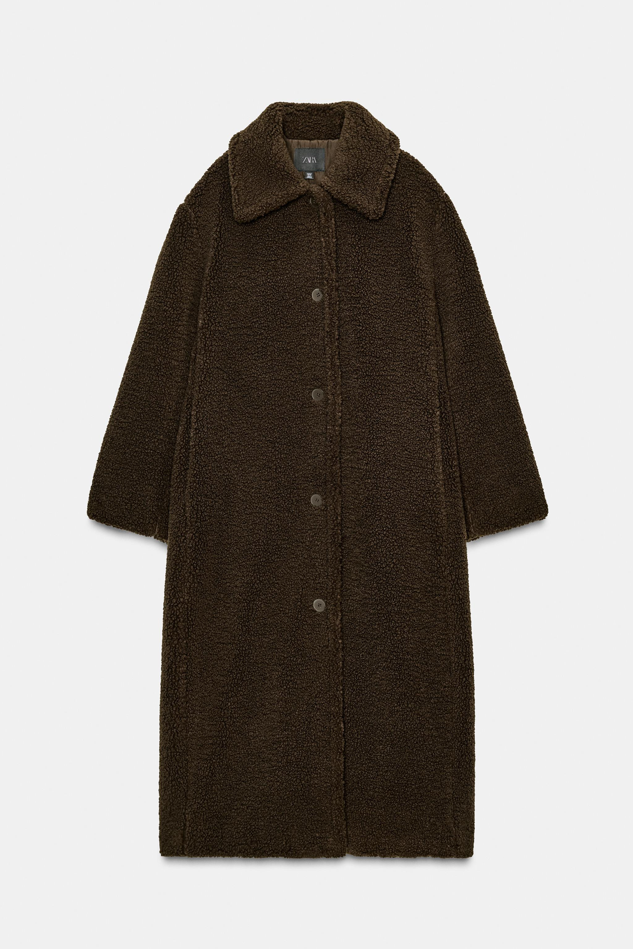 FAUX SHEARLING COAT | Zara UK