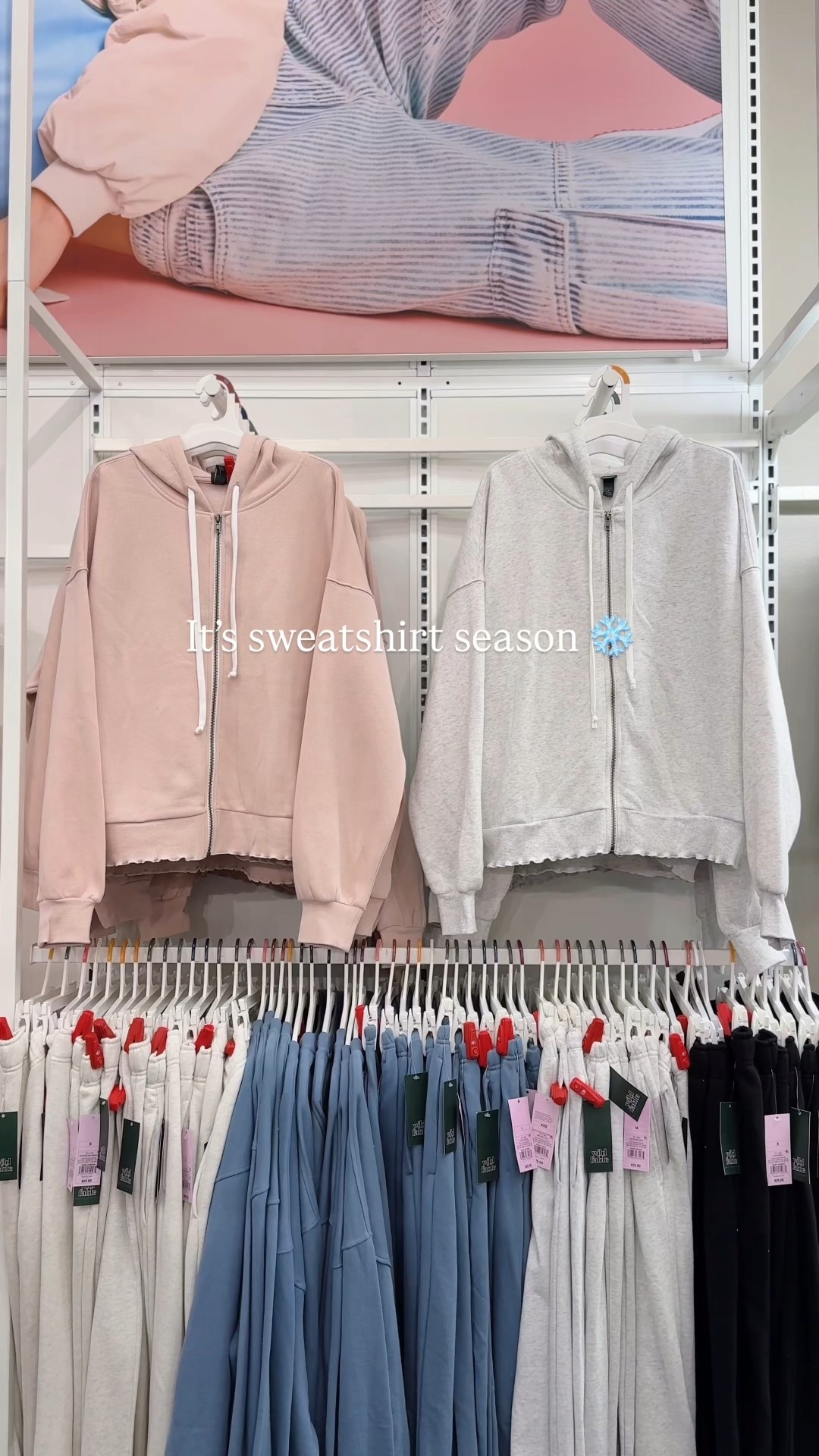 Cute zip up sweatshirts at Target with a lettuce edge hem! 

#LTKFindsUnder50 #LTKStyleTip #LTKFindsUnder100