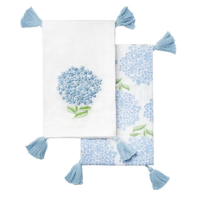 Hydrangea Dish Towel Set | Cailini Coastal