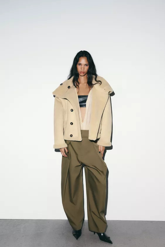 REVERSIBLE DOUBLE-FACED JACKET | Zara UK