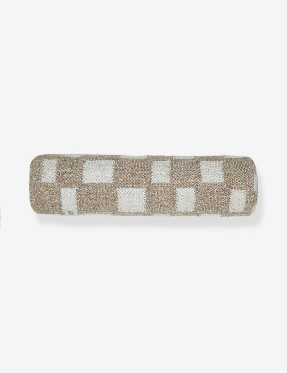 Irregular Checkerboard Bolster Pillow by Sarah Sherman Samuel | Lulu and Georgia 