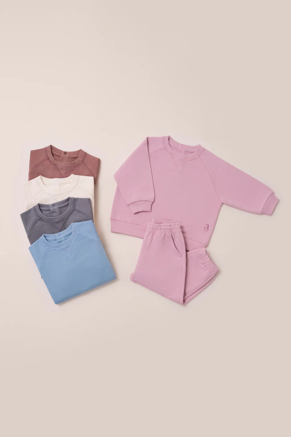 Butter Cotton Fleece-Lined Sweatsuit (1-6Y) | Konny Baby